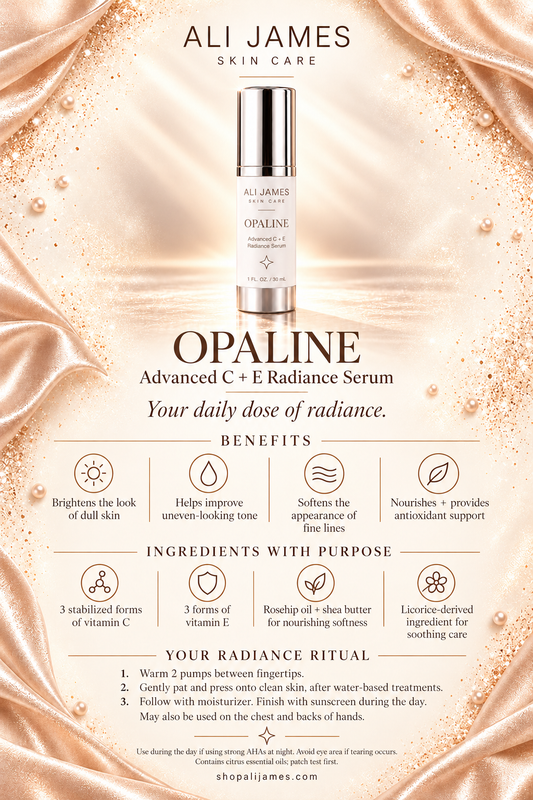 Coming Soon! Opaline — Advanced C + E Radiance Serum