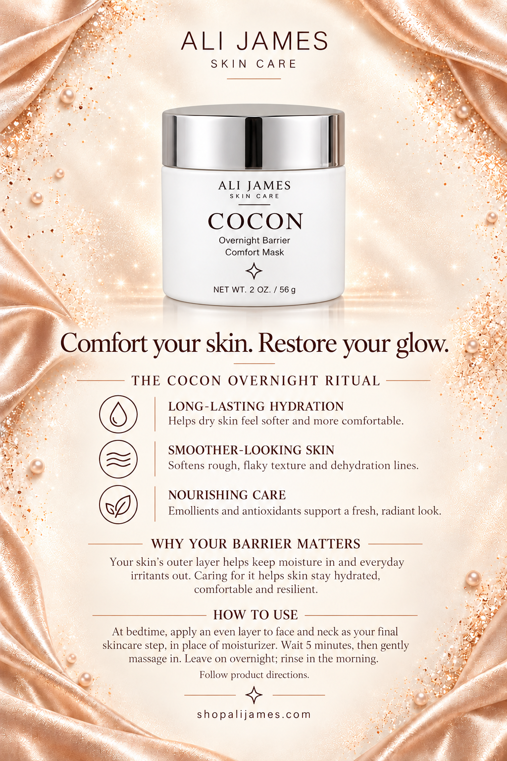 Coming soon! Cocon — Overnight Barrier Comfort Mask