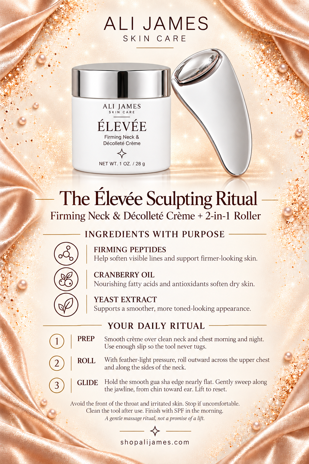 Coming Soon! Élevée — Firming Neck & Décolleté Crème