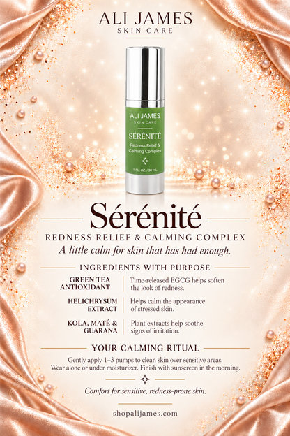 Coming soon! Sérénité — Redness Relief & Calming Complex